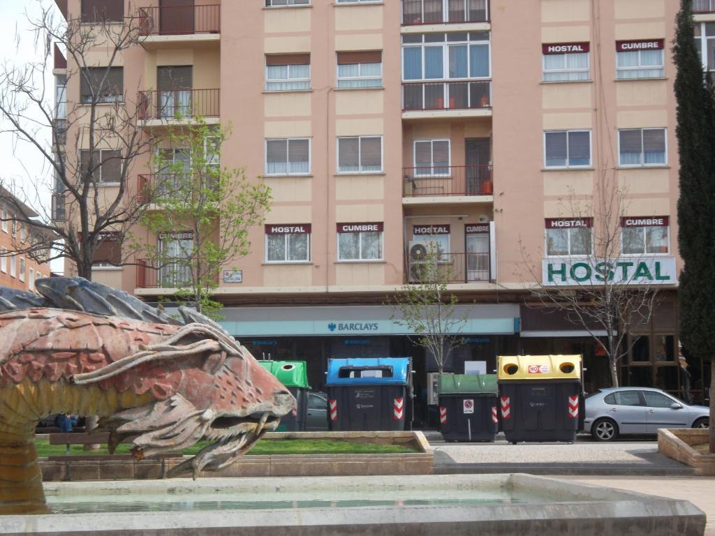 Hostal Cumbre Zaragoza Eksteriør bilde